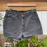 Vintage 1990’s 521 Levi’s Cutoff Shorts 30” 31” #3099