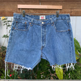 Y2K 501 Levi’s Cutoff Shorts 36” 37” #2813
