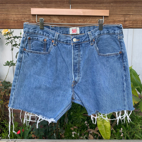 Y2K 501 Levi’s Cutoff Shorts 36” 37” #2813