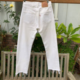 White Vintage 501 Levi’s Jeans 26” 27” #2867