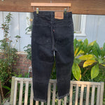 Vintage Black 1990’s 512 Levi’s Jeans 27” 28” #2791