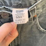 Vintage 550 Levi’s Jeans 31” 32” #2846