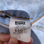 Vintage 1990’s 550 Levi’s Hemmed Shorts 26” 27” #2943