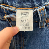 Vintage 1990’s 517 Levi’s Jeans 25” 26” #2871