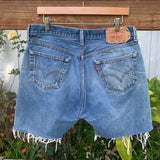 Early Y2K 501 Levi’s Cutoff Shorts 33” 34” #2797