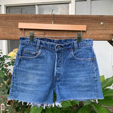 Vintage 1980’s 701 Levi’s Cutoff Shorts 30” 31” #2679