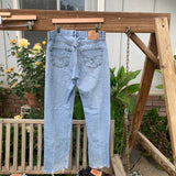 Vintage Lightwash 501 Levi’s Jeans 32” 33” #2698