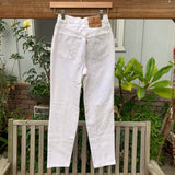 White Vintage 17501 Levi’s Jeans 22” 23” #2865