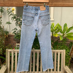 Vintage 1990’s Orange Tab Levi’s Jeans 28” 29” #2892