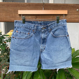 Vintage 1990’s 550 Levi’s Cutoff Shorts 30” 31” #2674