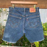 Y2K 517 Levi’s Cutoff Shorts 33” 34” #2794