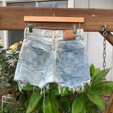 Vintage 1990’s Acid Wash Levi’s Shorts 26” 27” #2697