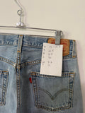 Early Y2K Disressed 501 Levi’s Jeans (30 Waist) #3380