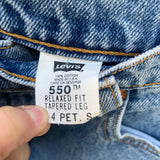 Vintage 1990’s 550 Levi’s Jeans 25” 26” #2822