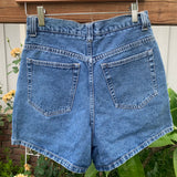 Vintage 1990’s Denim Hemmed Shorts 27” 28” #2733