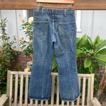 Vintage 1980’s 646 Bellbottom Levi’s Jeans 31” 32” #2722