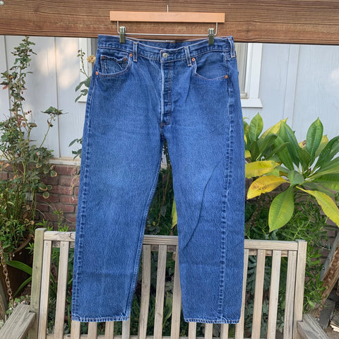 Vintage 1990’s 501 Levi’s Jeans 33” 34” #2745