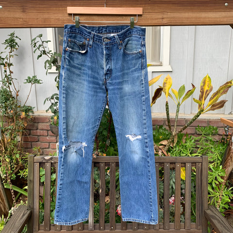 Vintage 501 Levi’s Jeans 31” 32” #2950