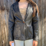 Vintage Leather Jacket SZ S #42