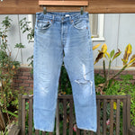 Vintage 1990’s 501 Levi’s Jeans 29” 30” #2952