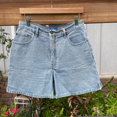 Vintage 1990’s Hemmed Denim Shorts 29” 30” #3094