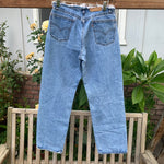 Vintage 1990’s 565 Levi’s Wide Leg Jeans 25” 26” #2715