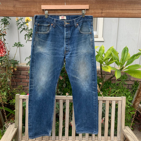 Early Y2K 501 Levi’s Jeans 34” 35” #2886