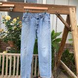 Vintage Lightwash 501 Levi’s Jeans 32” 33” #2698