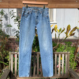 Vintage 1990’s 501 Levi’s Jeans 28” 29” #2910