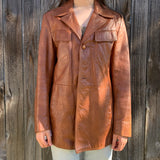 Vintage Leather Jacket SZ M/L #33