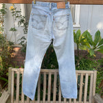 Vintage 1990’s Distressed 501 Levi’s Jeans 26” 27” #2792