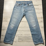 Vintage 1980’s 501 Levi’s Jeans 30” 31” #2217