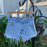 Vintage 1990’s Reworked Cutoff Levi’s Shorts 25” 26” #2601