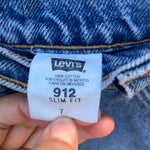 Vintage 1990’s 912 Levi’s Hemmed Shorts 24” 25” #2632