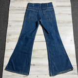 Vintage 1980’s 684 Bellbottom Levi’s Jeans 26” 27” #2296