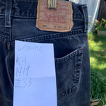 Vintage Black 501 Levi’s jeans 26" 27" #2425