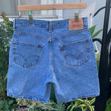 Y2K 550 Levi’s Hemmed Shorts 31” 32” #2646
