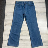 Vintage Orange Tab Levi’s Jeans 32” 33” #2343