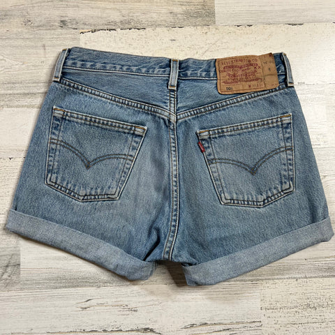 Vintage 1990’s 501 Levi’s Hemmed Shorts 28” 29” #2309