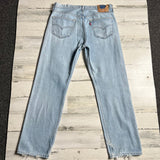 Vintage 501 Levi’s Jeans 32” 33” #2289