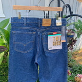 Vintage 1980’s Black Tab Levi’s Jeans 33” 34” #2574