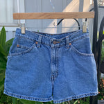 Vintage 1990’s 912 Levi’s Hemmed Shorts 24” 25” #2632