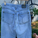 Early Y2K Wideleg SilverTab Jeans 30” 31” #2583