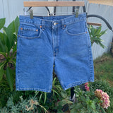 Vintage 1990’s 505 Levi’s Hemmed shorts 30” 31” # 2641