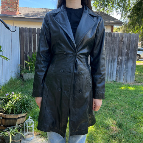 Vintage 1990’s Leather Jacket SZ S #18