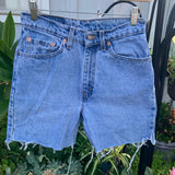 Vintage 1990’s 521 Levi’s Cutoff Shorts 27” 28” #2645