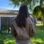 Vintage Leather Jacket  SZ S #2