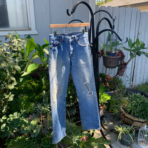 Early Y2K 501 Levi s Jeans 29 30 2447 AllVintageDenim