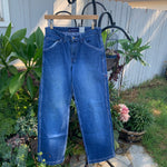 Vintage 1990’s Jordache Wide Leg Jeans 29” 30” #2600