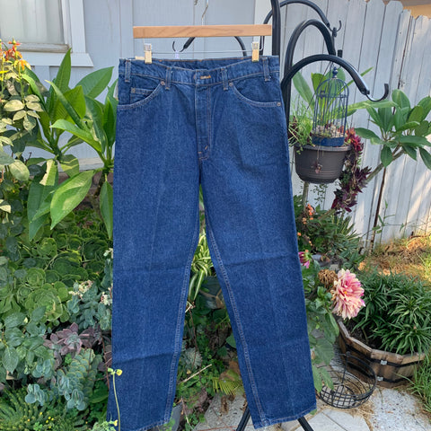 Vintage 1980’s Black Tab Levi’s Jeans 33” 34” #2574